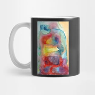 Colorful abstract watercolor texture Mug